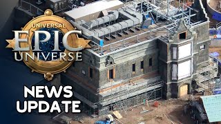 Universal Epic Universe News Mega Update — MONSTERS COASTER TRAIN, NINTENDO PORTAL, & PERMIT IMAGES