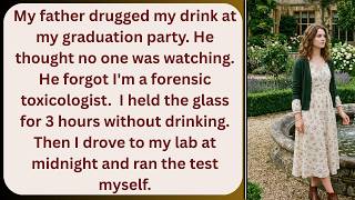 I Watched him Secretly Put a Drug Inside my Drink. My Dad. At my Grad Party. Then.....