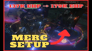 [PoE 3.26] My Endgame Mercenary Setup for CWS Chieftain (POB in the description)