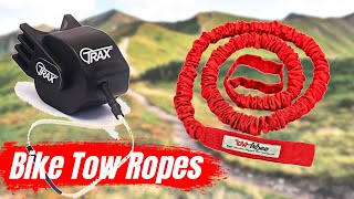 Tow ropes for bikes | TRAX vs Tow-Whee REVIEW by Bike Adventures 3,945 views 1 year ago 4 minutes, 39 seconds