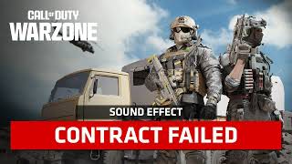 Call Of Duty: Warzone | Contract Failed [Sound Effect]