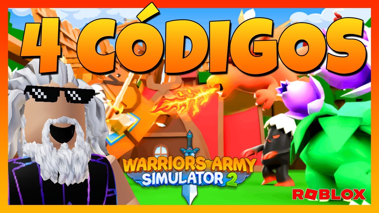 ✓NEW CODES✓4 WORKING CODES for ⚔️WARRIORS ARMY SIMULATOR 2⚔️Roblox October  2023⚔️Codes for Roblox TV 