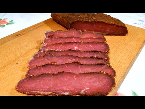 Рецепт вкусного приготовления Бастурмы! Вяленое Мясо!