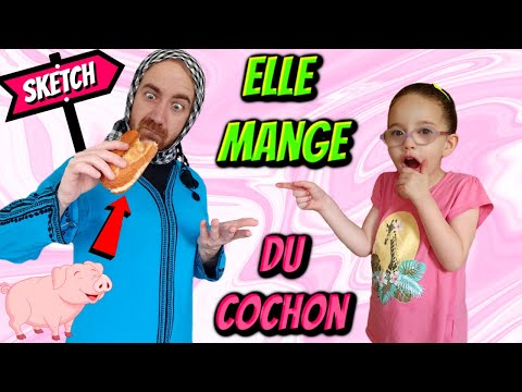 SKETCH - Je fais mangé du COCHON à TATA HABIBOUCHA