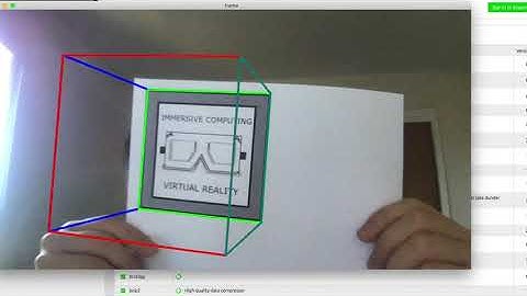 AR Tracking and 3d reconstruction