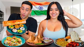 Trying INDIAN FOOD for the FIRST TIME!
