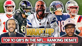NFL Executives Ranked the Top 10 QBs and Got It Wrong | #WakeUp