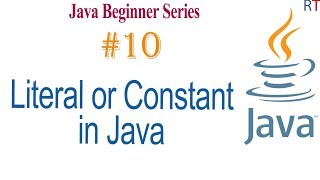 Java-10- Literal or Constants in Java|| Java Programming Tutorial Profile