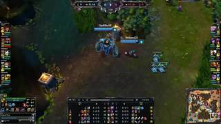 Blitzcrank's grab doesn't pass through walls