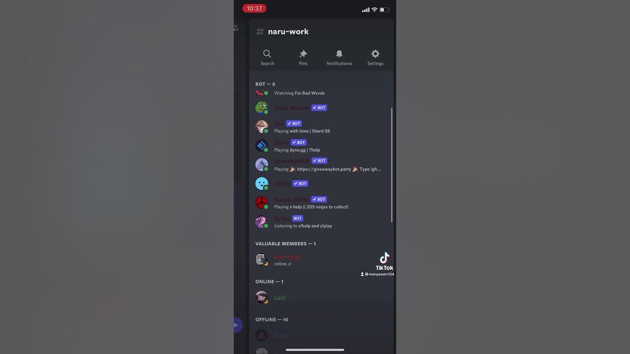 Discord vid from tiktok - YouTube
