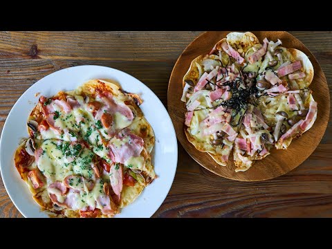 おそらくはこの世で最も簡単なピザ【餃子ピザ】