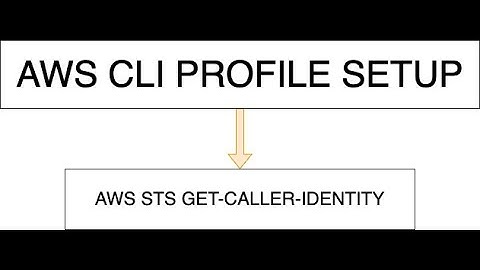 AWS CLI profile - setup terminal access