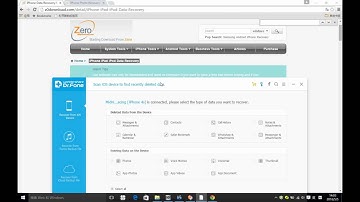 How to Recover Deleted or Lost Data from iPhone iPad iPod