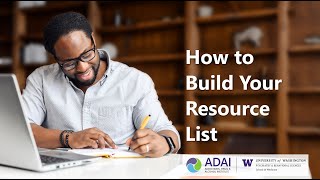 How To Build Your Resources List | Care Navigator Training Series