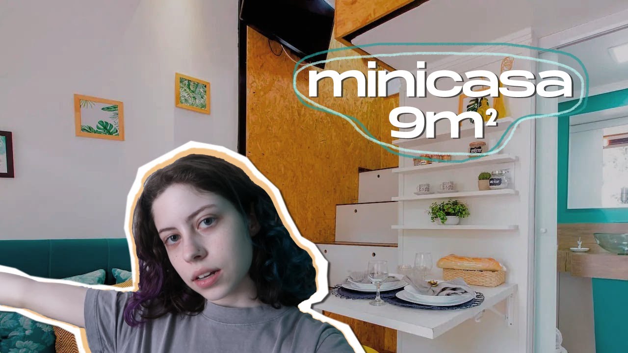me mudei pra uma MINICASA!