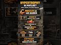 What is the meaning of Hypertrophy (No science bakwaas) only bro-science