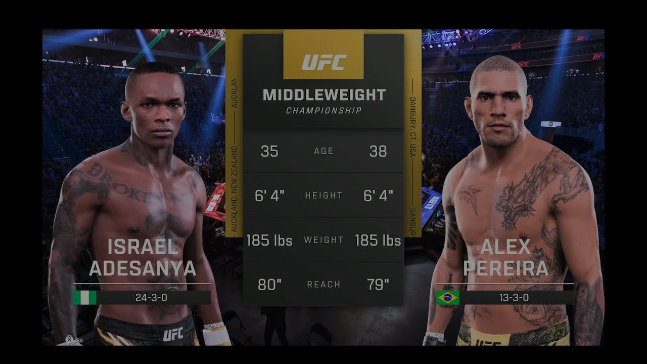 🩸Bad Blood🩸| CHAMA | Israel Adesanya VS Alex Pereira | UFC 281 | UFC 5