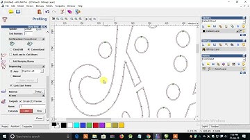 2D Profiling and cutting direction how to set start point