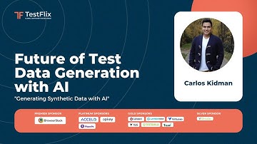 Generating Synthetic Data with AI | Carlos Kidman | AI for Synthetic Data Generation | TestFlix 2022