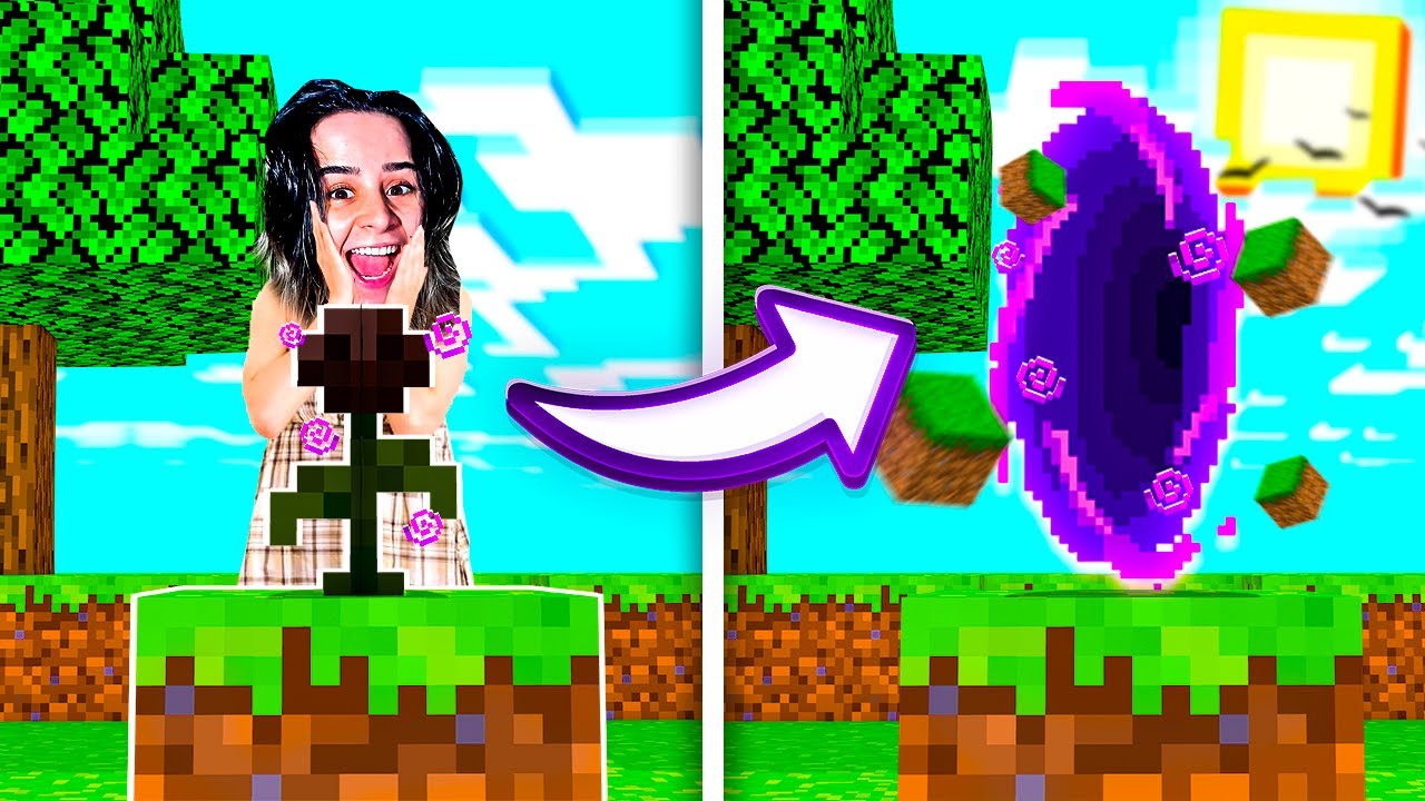 minecraft... mas flores tem Poderes!
