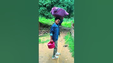 Gate Kuri Power 💪 #santhali #shorts #video 😂