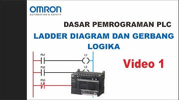 Dasar Pemrograman PLC (1/2) Ladder Diagram dan Gerbang Logika CX-Programmer | Belajar Otomasi