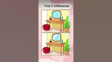 find the 3 different #puzzlegames #shortsfeed #iqtest #mindset