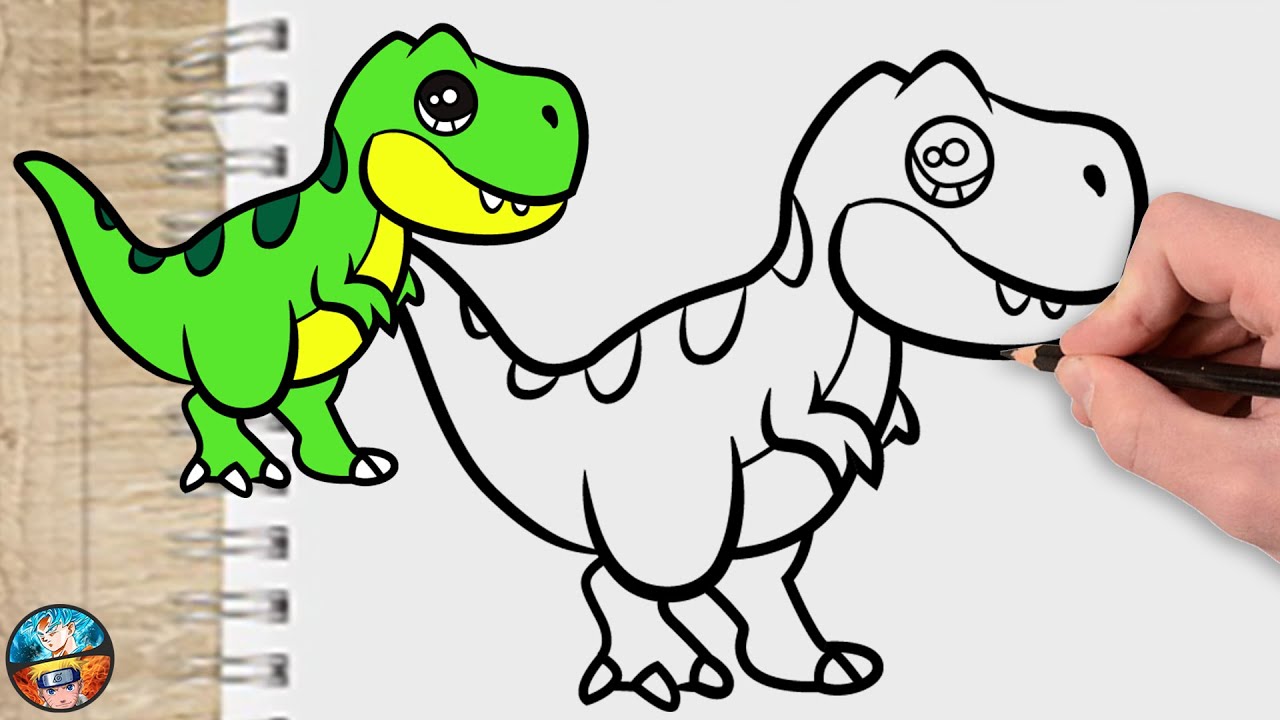 Como desenhar um dinossauro com a letra d #desenhosfaceis #desenhocoml