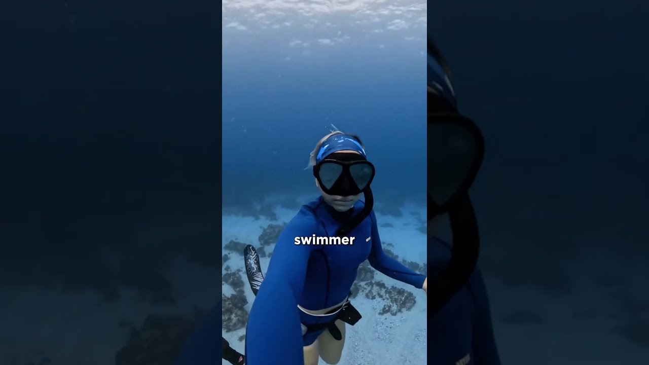 She Almost Got Eaten Alive😨🦈