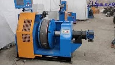 Submerged arc welding wire layer rewinding machine coil spooling machine