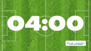 4 Minute World Cup Timer Countdown - Soccer - Sports