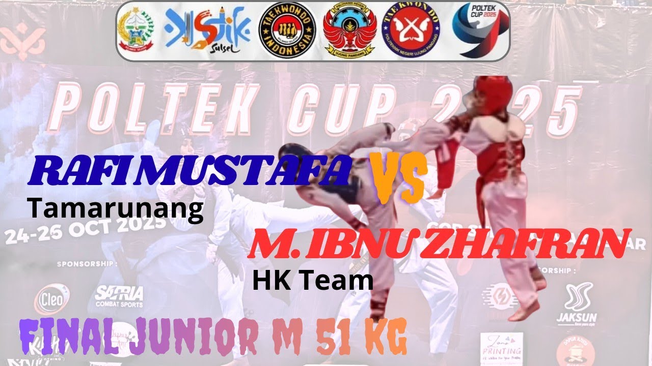 MUHAMMAD IBNU ZHAFRAN (M) - Vs MUHAMMAD RAFI MUSTAFA (B) TURNAMEN ...