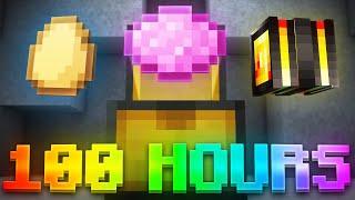100 HOURS OF POWDER GRINDING!!   Hypixel Skyblock