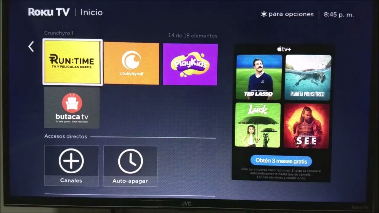 Tv 24 Pulgadas JVC SI24R Smart TV HD LED Roku Tv