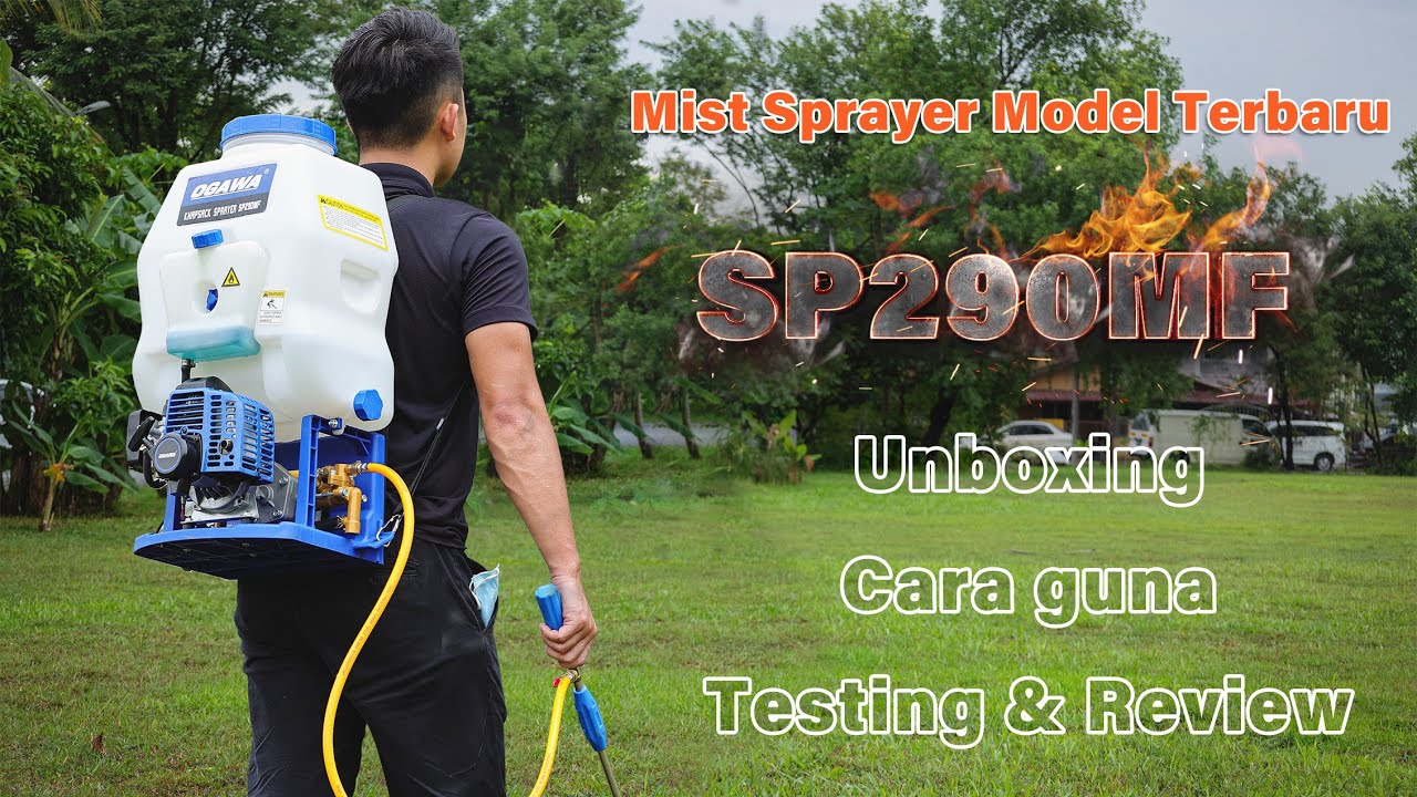 Ogawa Mist Sprayer Terbaru SP290MF - semua maklumat , testing & review
