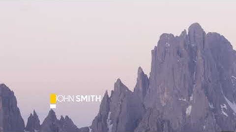 Simple Lower Third | After Effects Elements - Envato elements