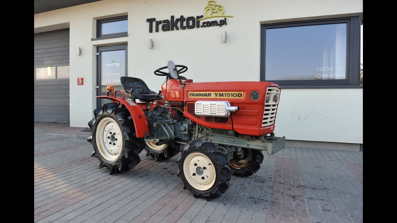 Yanmar YM1510D 4x4 15KM japoński ciągnik www.TRAKTOR.com.pl