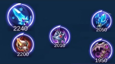 Review item Mobile legend Ice queen wand, Glowing wand, calamity reaper, fleeting time, NOD