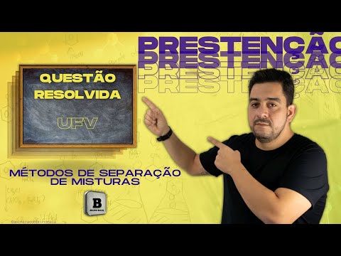 Vídeo: Como podemos separar a limalha de ferro da água?