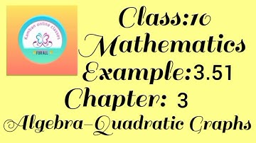 10th Std TN Mathematics Chapter : 3 Example - 3.51