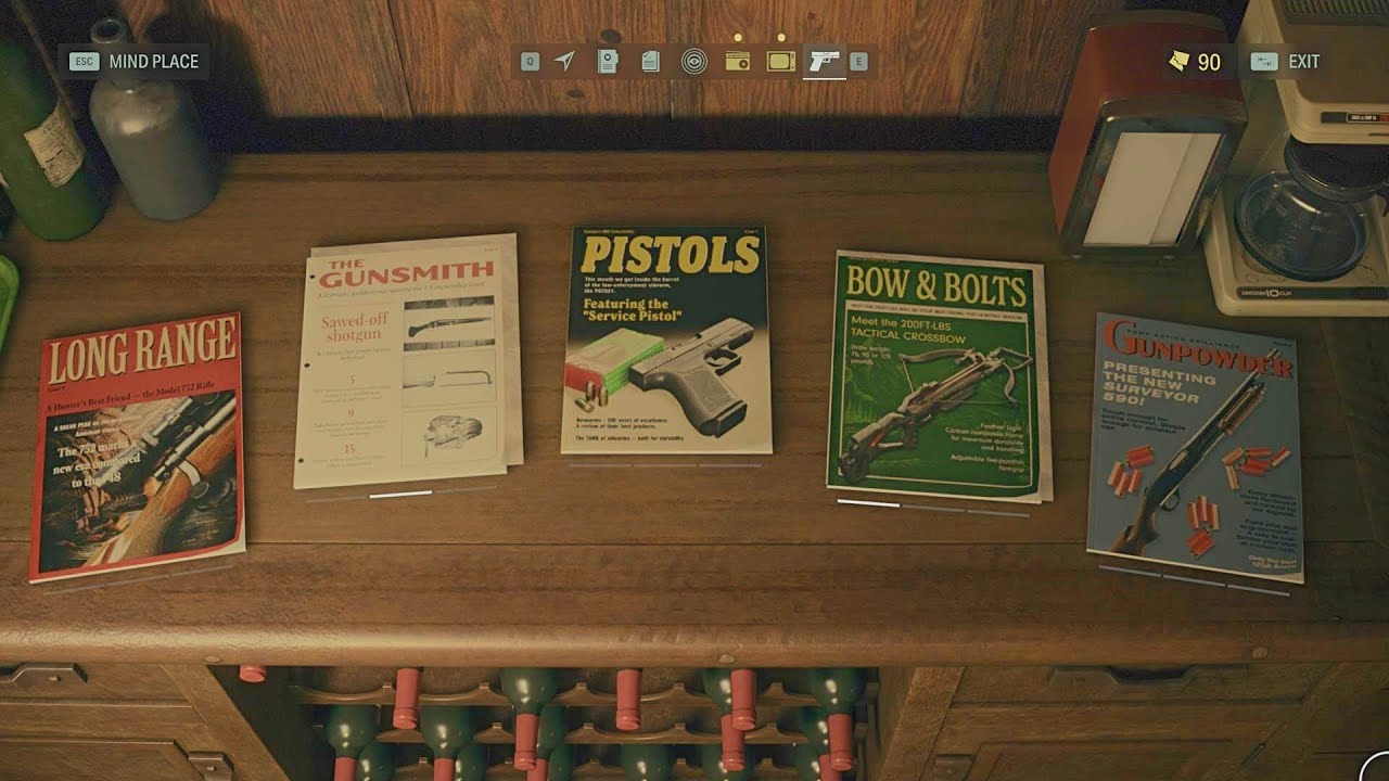 Alan Wake 2 - Weapon Upgrades Audio