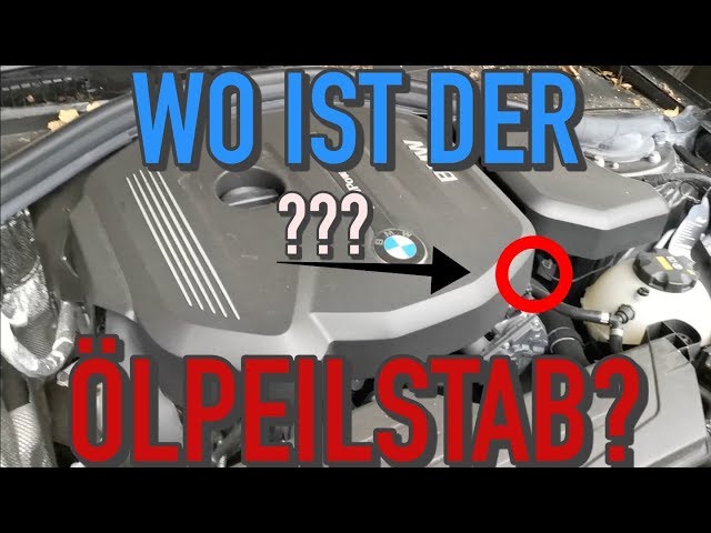 ÖLSTAND PRÜFEN BMW F-SERIE (F20, F21 ETC...) UND WISCHWASSER NACHFÜLLEN|  KrisGarage - YouTube
