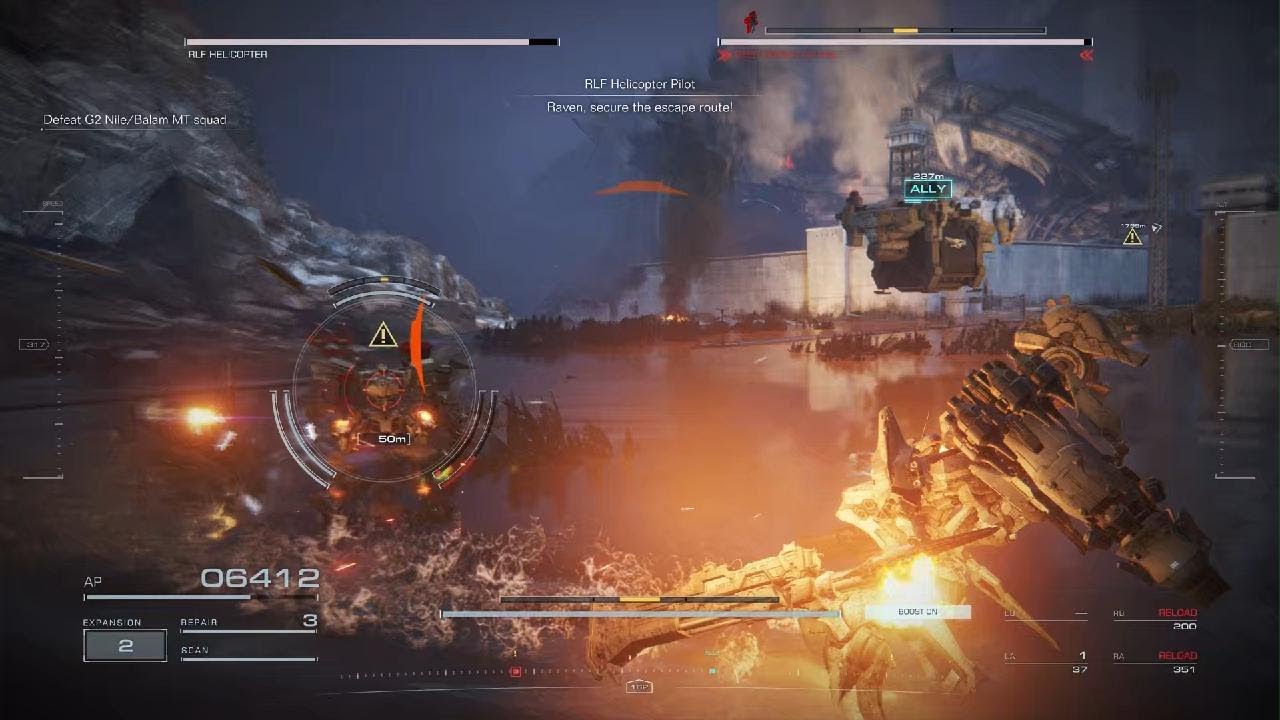 S-Rank: Prisoner Rescue (Mission Dependent Parts Only) | ARMORED CORE 6