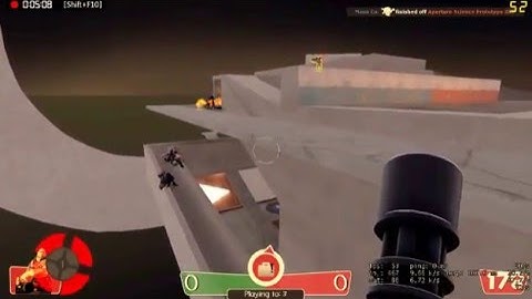 Team Fortress 2 Beta Mod Gameplay Part 1 Nailgun!