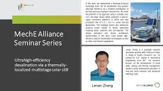 Lenan Zhang - Ultrahigh-efficiency desalination via a thermally-localized multistage solar still screenshot 4