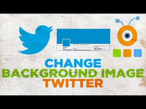 Video: How To Change The Background Image On Twitter