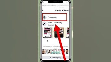 ✅How to Create Facebook Reels A/B Cover Test🔥 #shorts