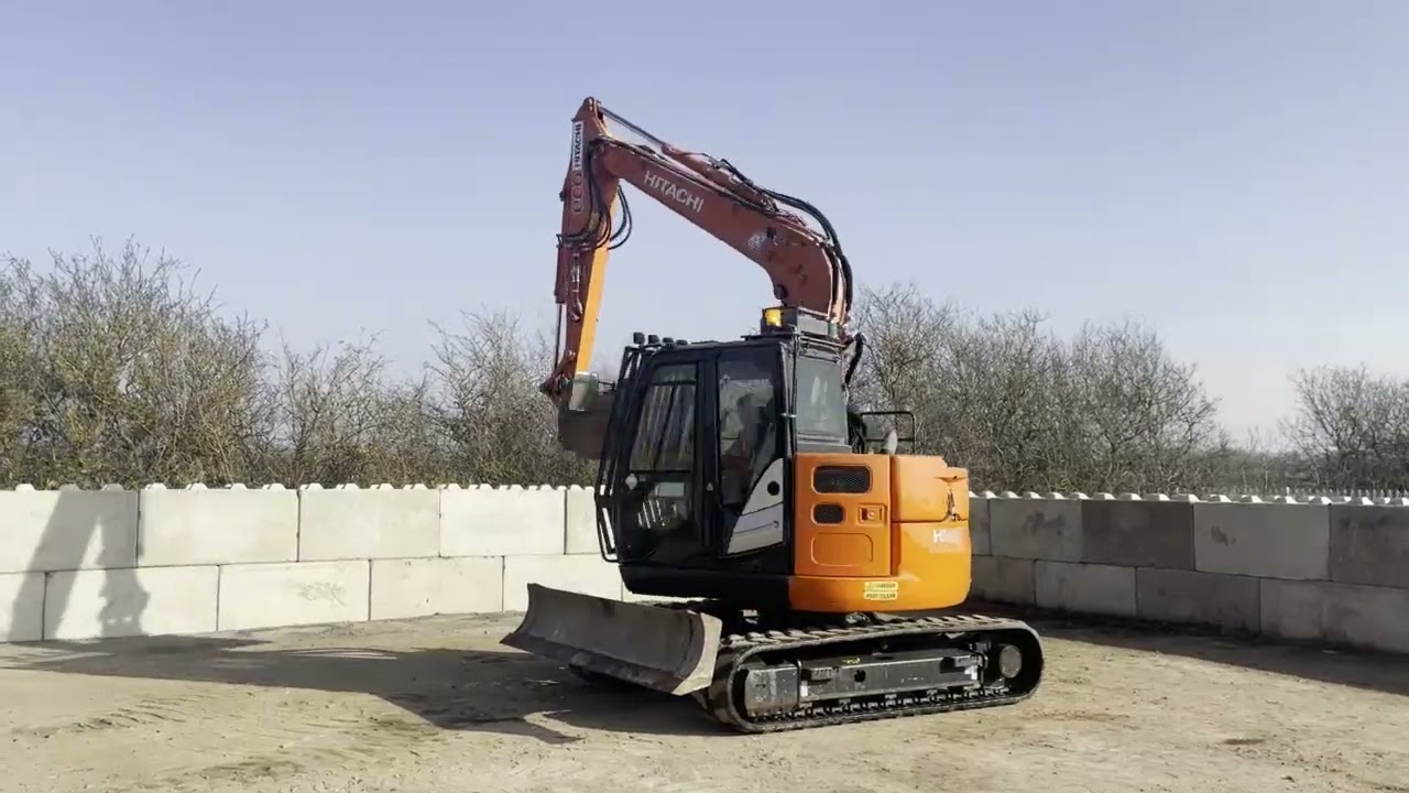 2020 HITACHI ZX85US-6 - YouTube