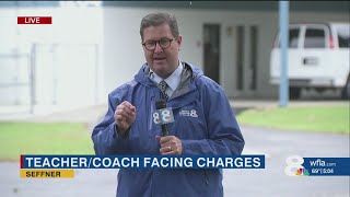 Teacher arrested for inappropriately touching student