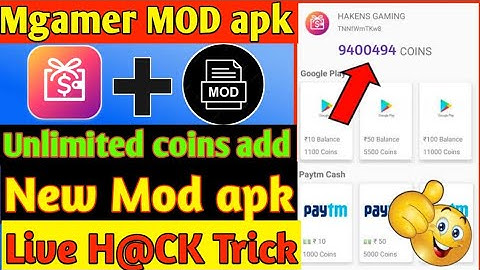 Mgamer App Unlimited Coin add Trick || Mgamer apk || Touch Piano Game Hack